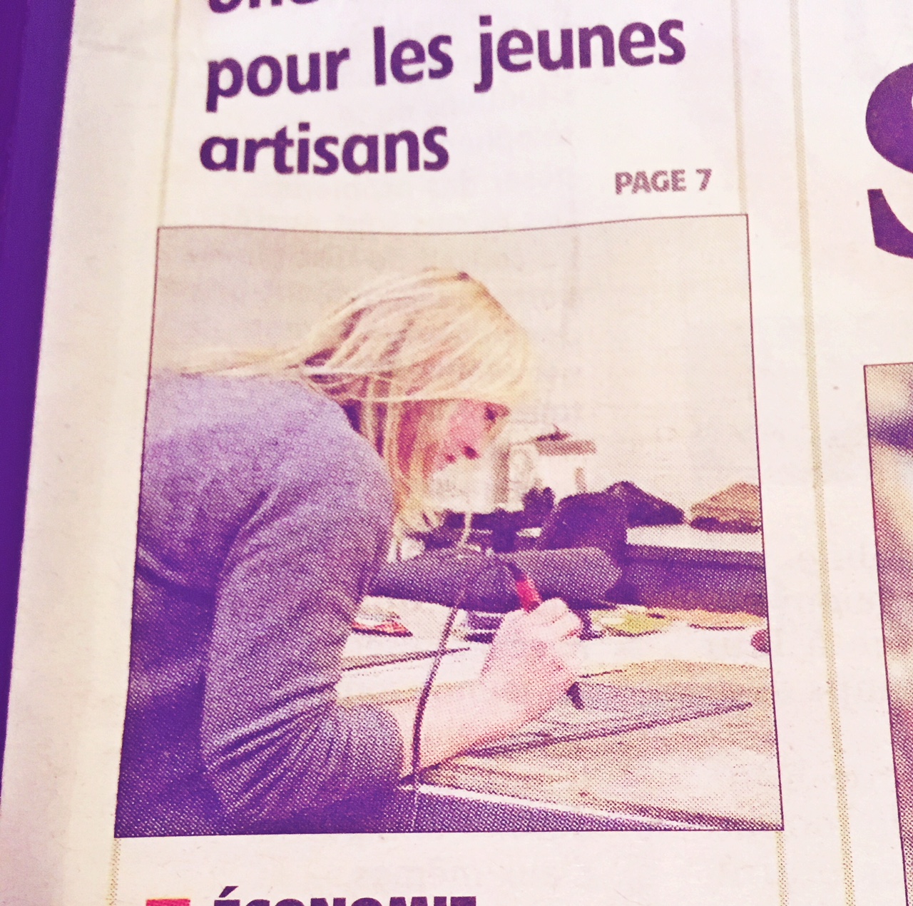 ovorb en couv&rsquo; de l&rsquo;Echo